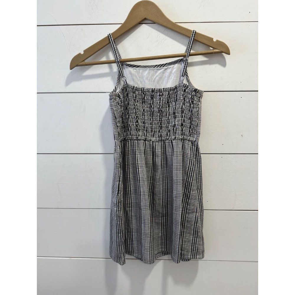 Abercrombie Kids Plaid Smocked Back Dress Size 7/8 Girls - Picture 6 of 8